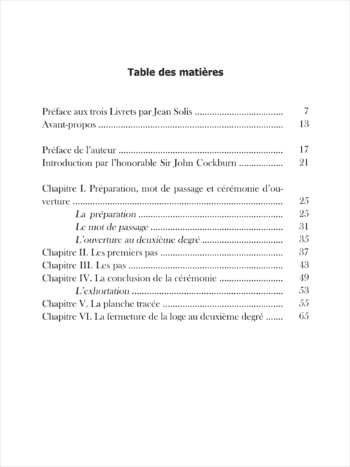 Le Livret du Compagnon