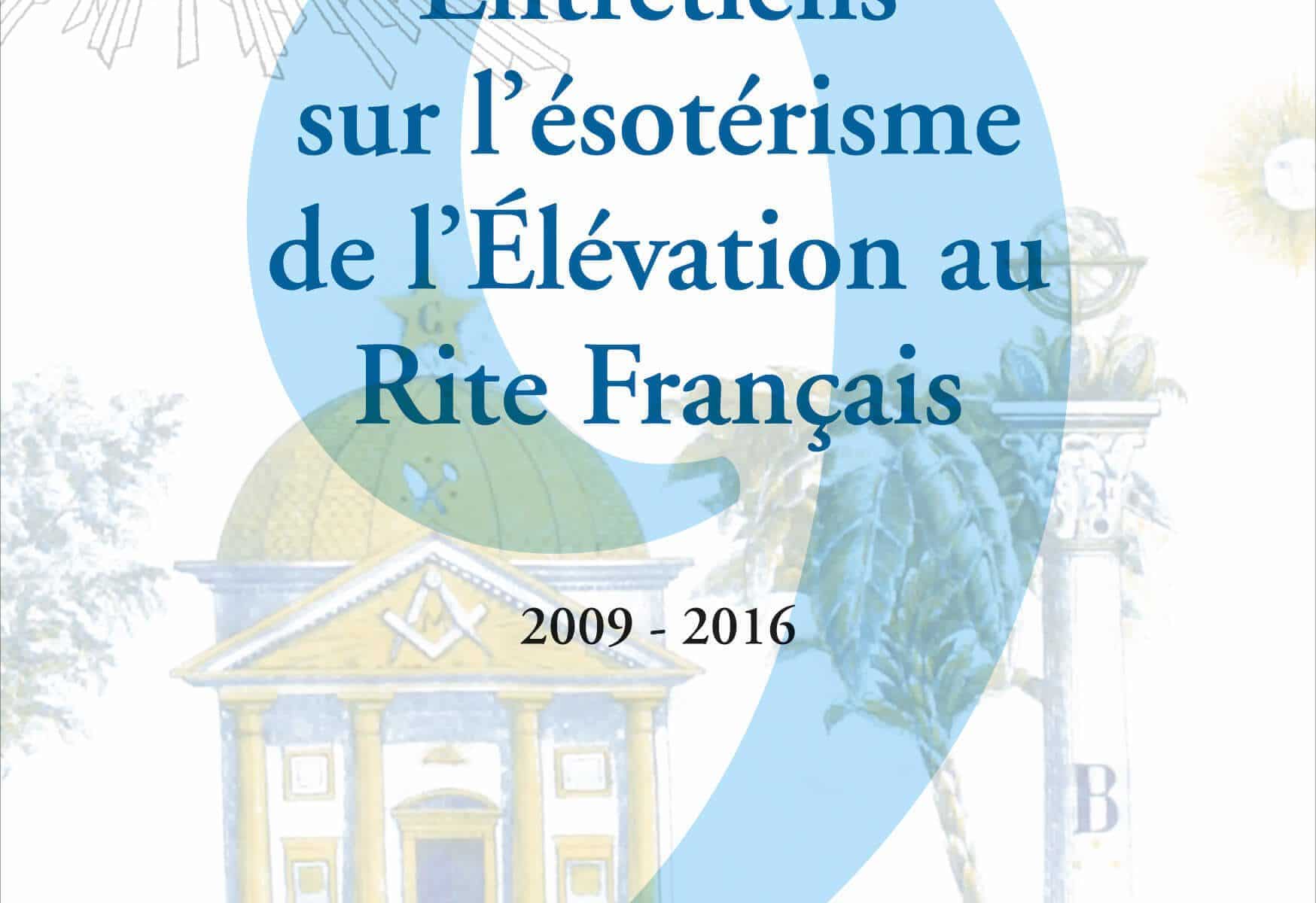Ésotérisme de l'Élévation au Rite Français