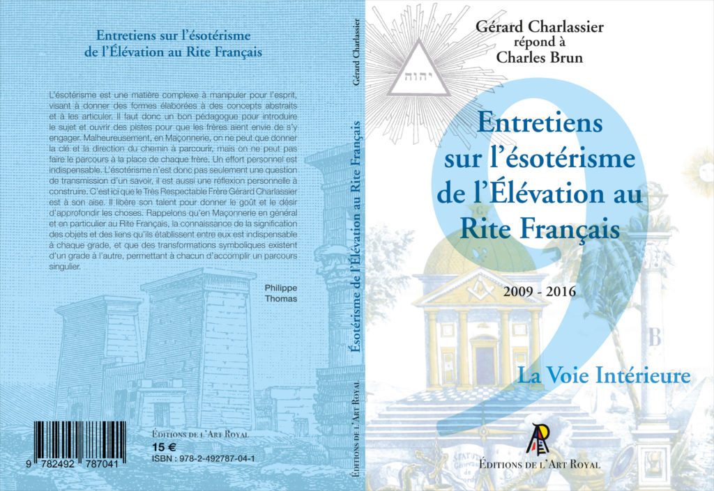 Ésotérisme de l'Élévation au Rite Français