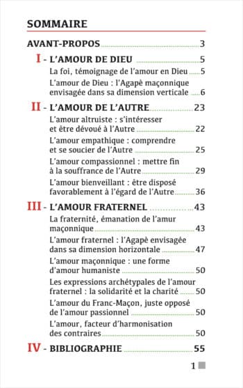 Le Franc-Maçon et l'Amour