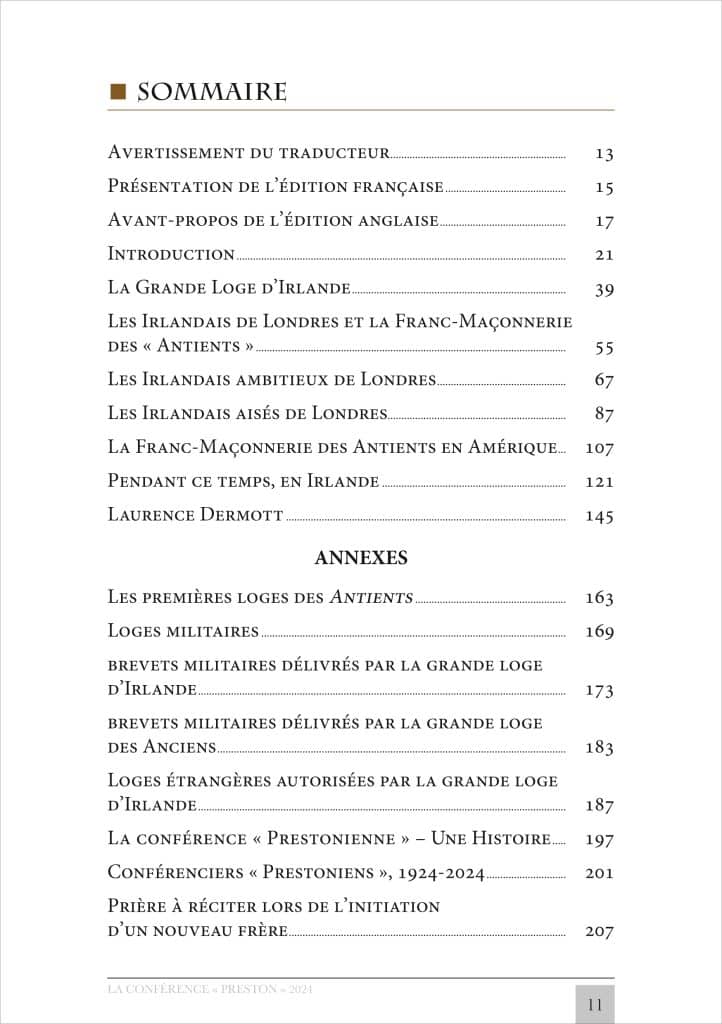 Lecture Preston 2024 - la Franc-Maçonnerie des Antients, Ric Berman