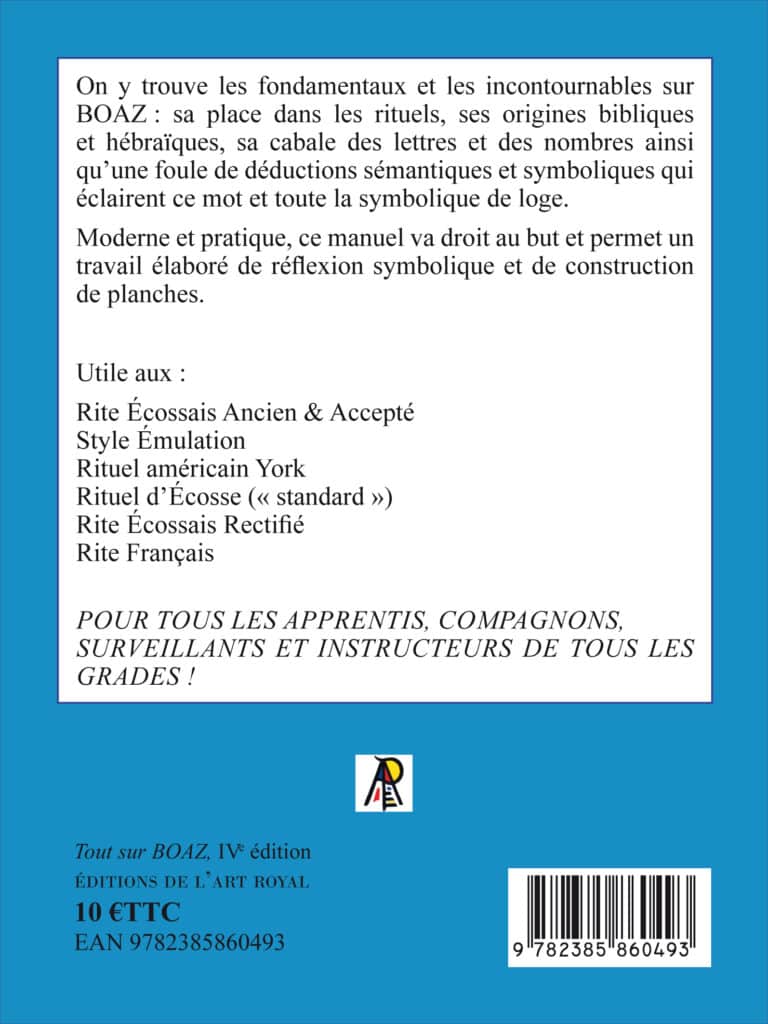 Tout sur BOAZ, 4e édition - Jean Solis