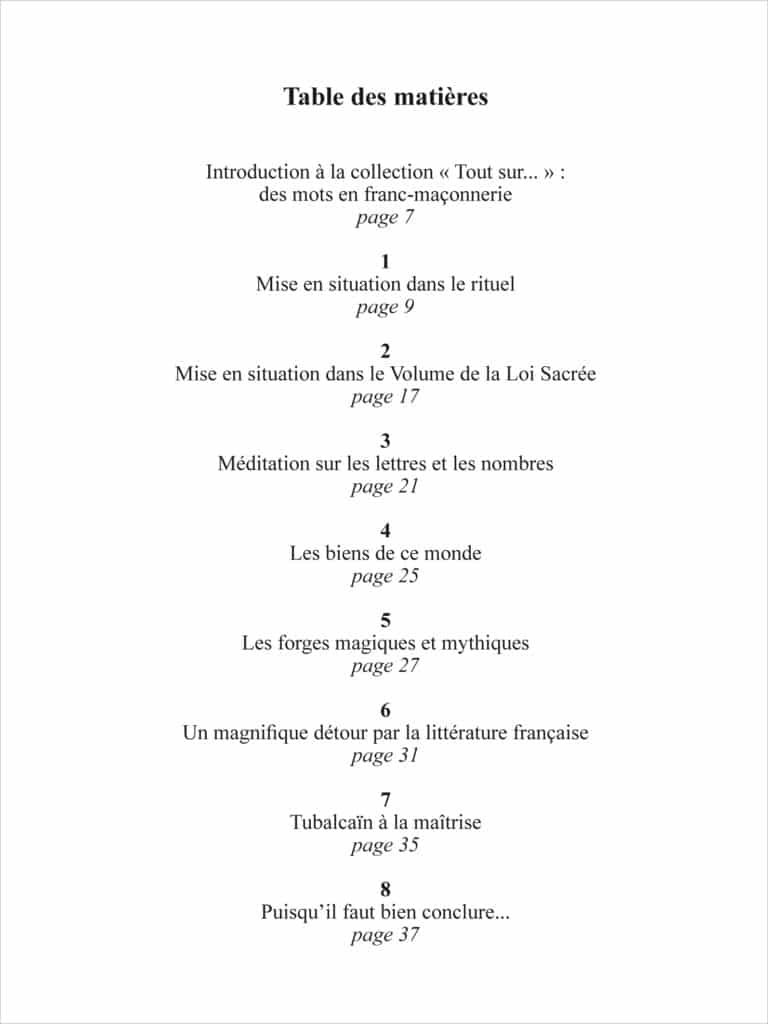 Tout sur TUBALCAIN, 2e édition - Jean Solis